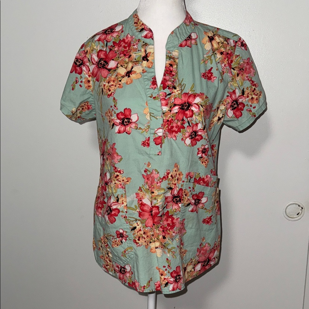 Floral Blossom Women's Scrub